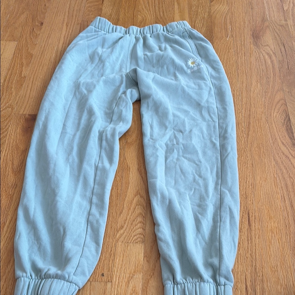 Hollister Blue Track Pants Relaxed Fit Joggers